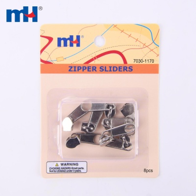 Zipper Slider Coated with Nickel