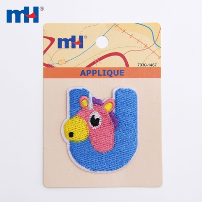 Embroidered Patch Letter U